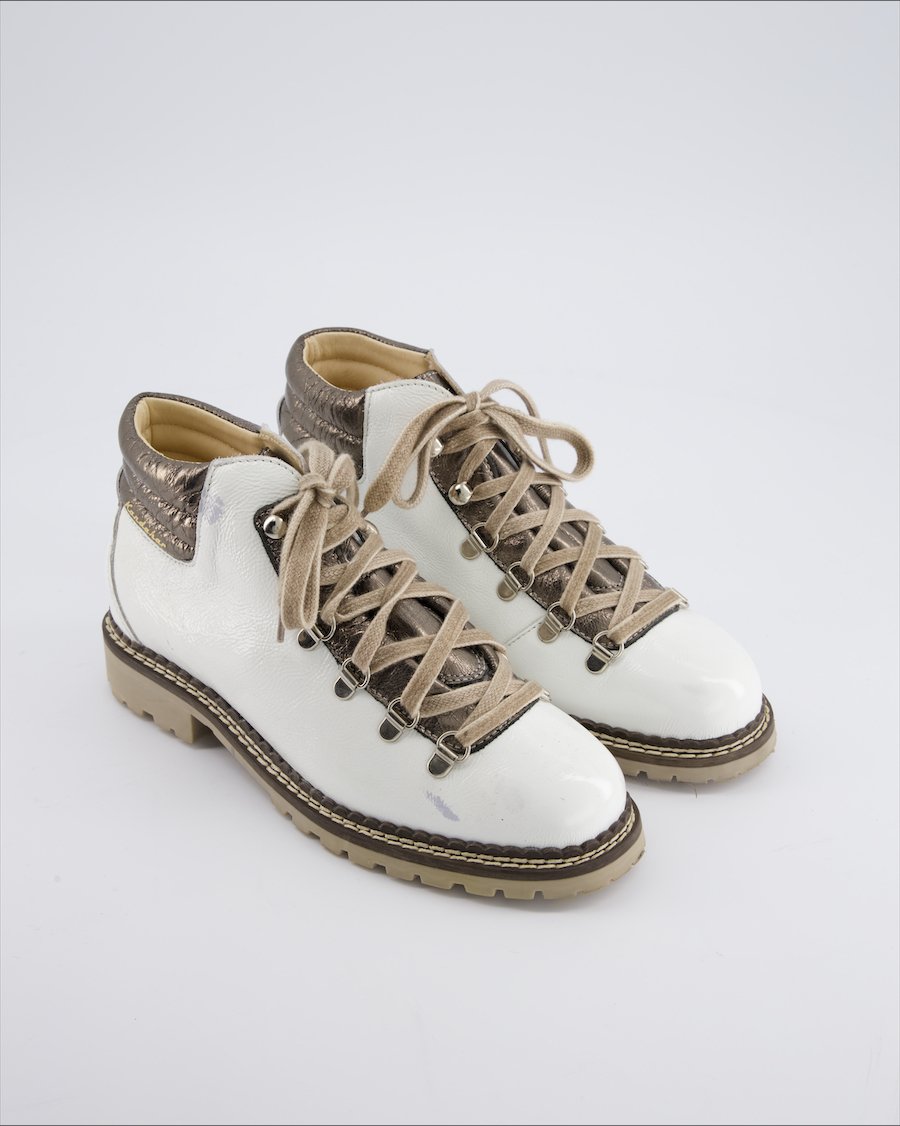 Kandahar Ankle boots Leather White eu 37.5