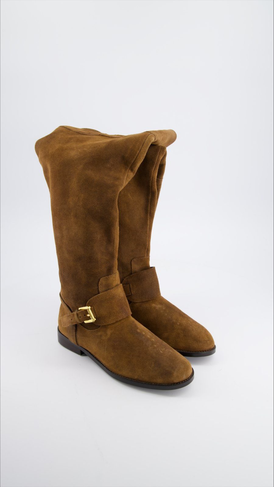 Ralph Lauren Boots Velvet Brown eu 38