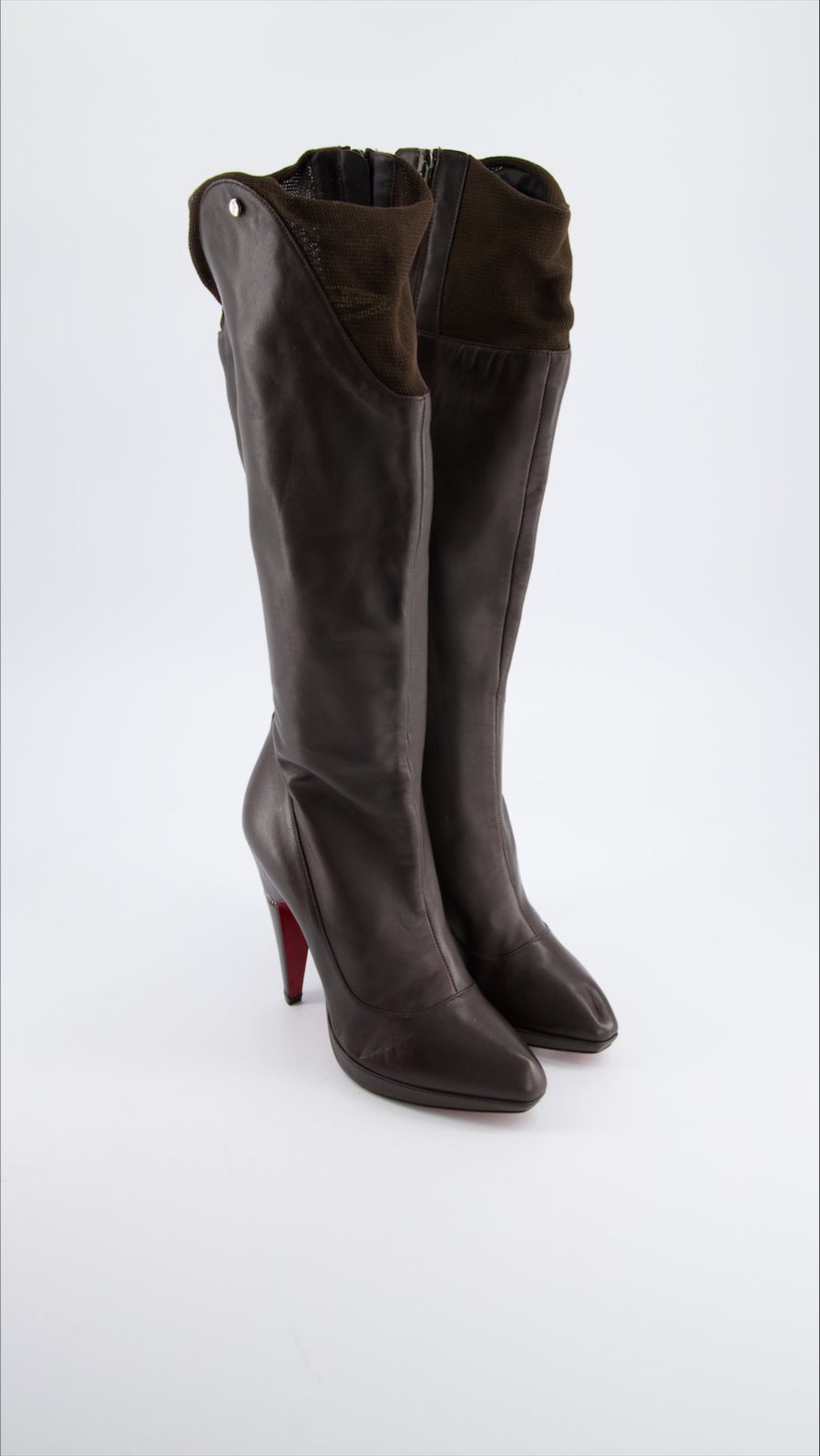 Cesare Paciotti Heels Leather Brown eu 36