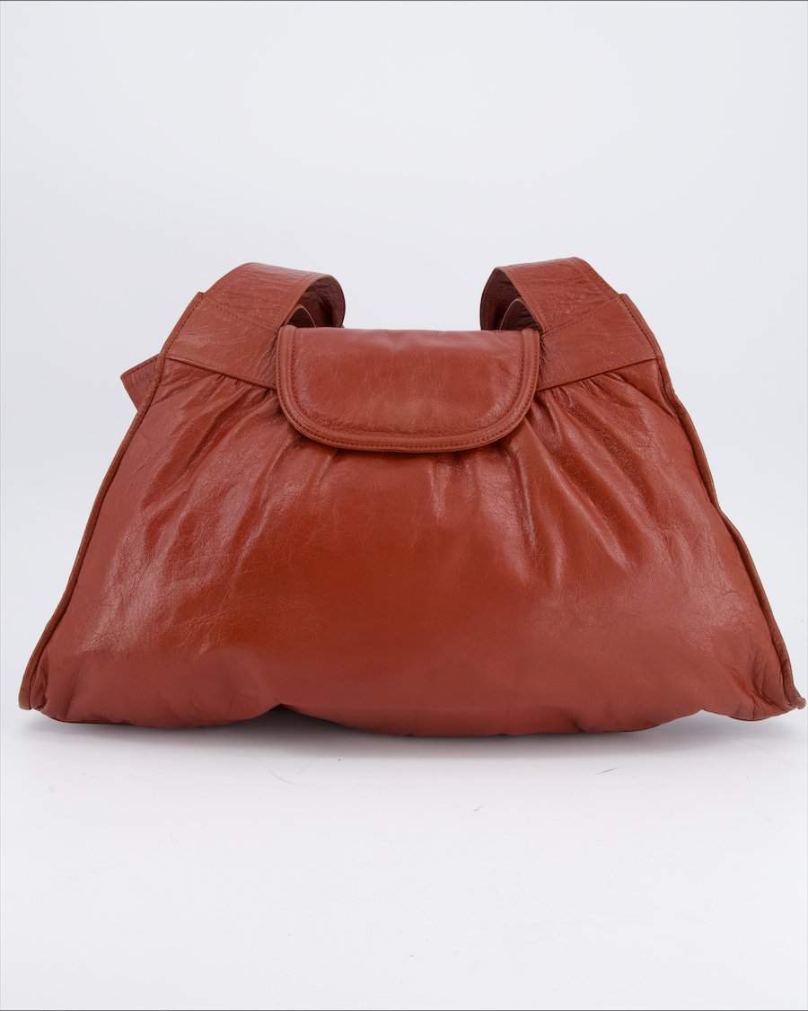 Non Signè / Unsigned  Tote bag Leather Brown