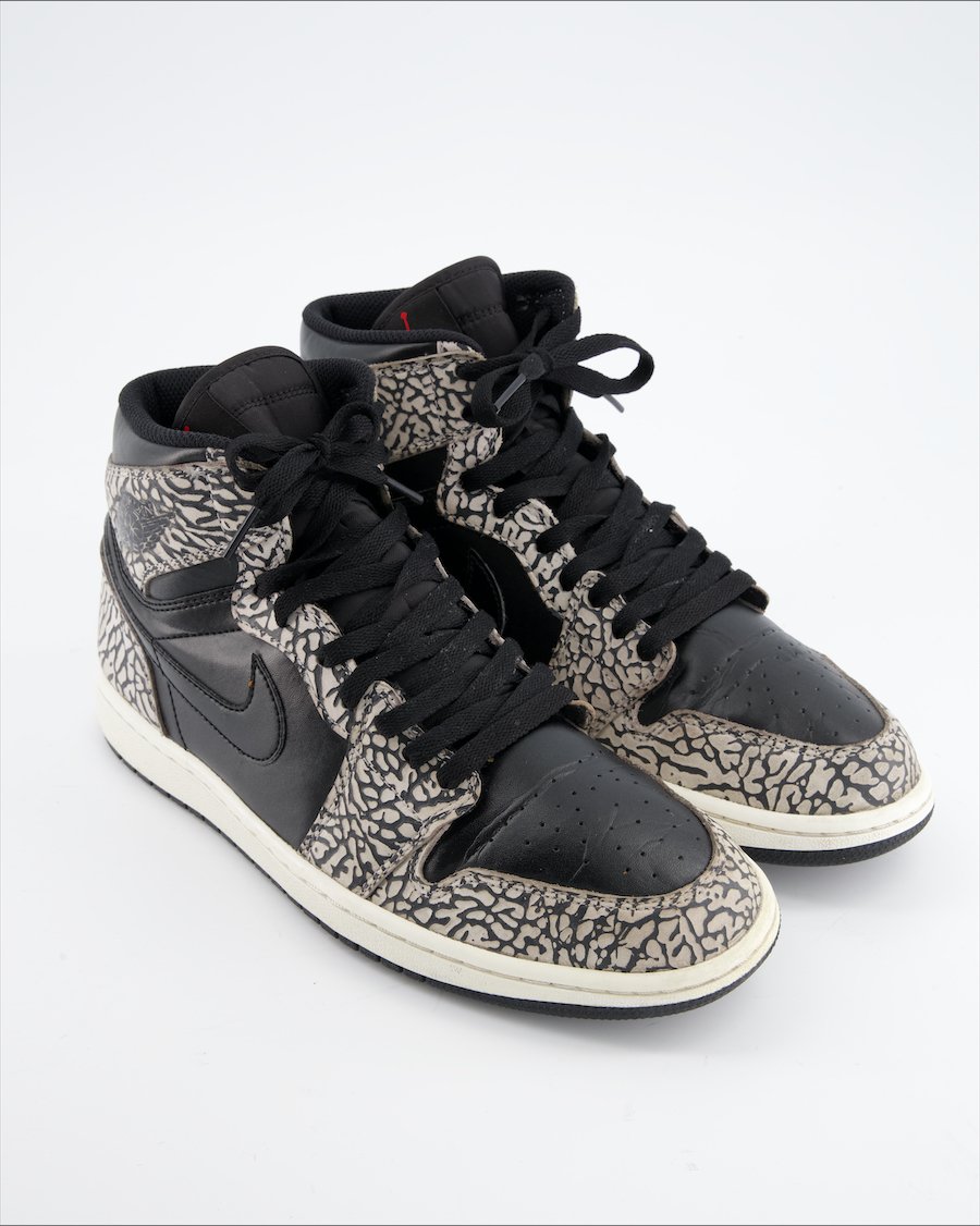 Jordan Trainers Leather Black EU 44