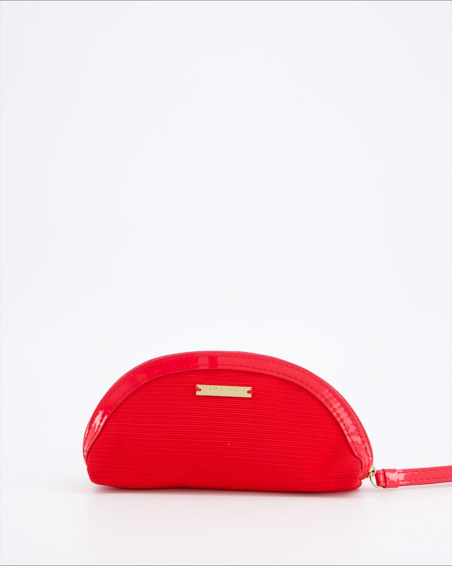 Giorgio Armani Case Cloth Red
