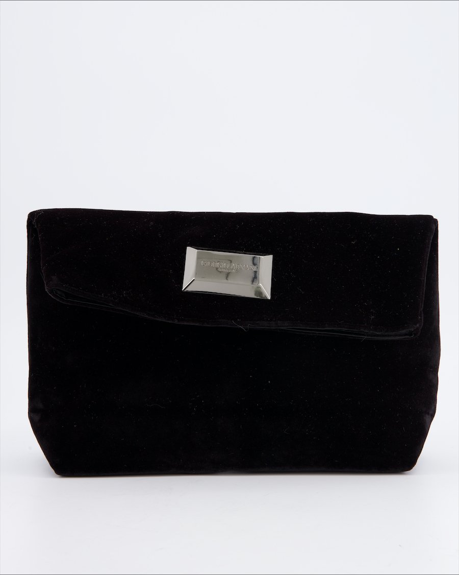 Giorgio Armani Case Velvet Black