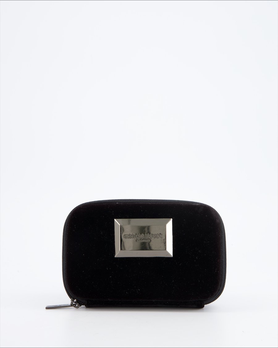 Giorgio Armani Parfum Case Velvet Black