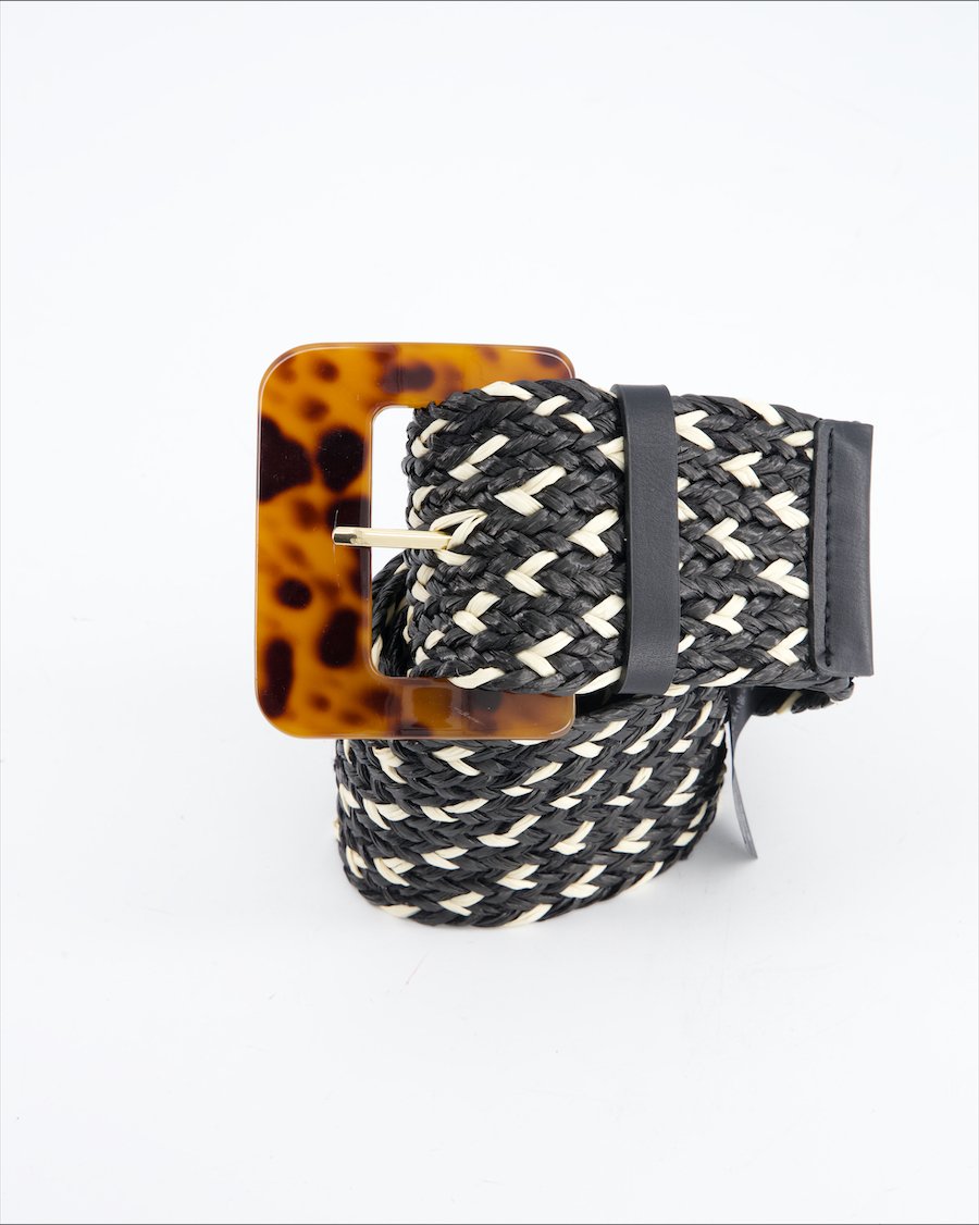 Zara Belt Leather Black