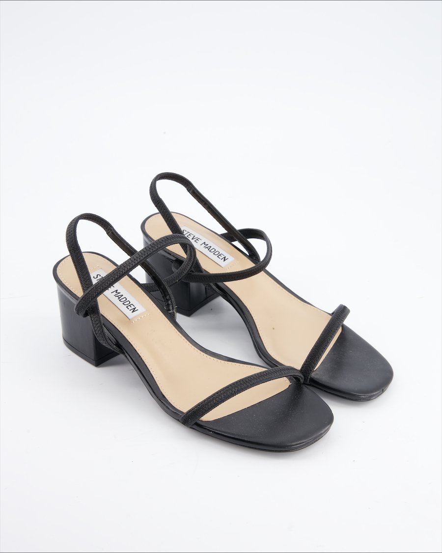 Steve Madden Heels Leather Black Eu 36