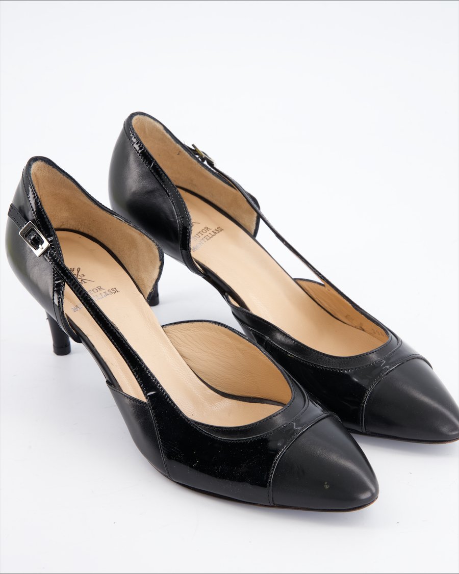 Sutor Mantellassi Heels Leather Black Eu 39
