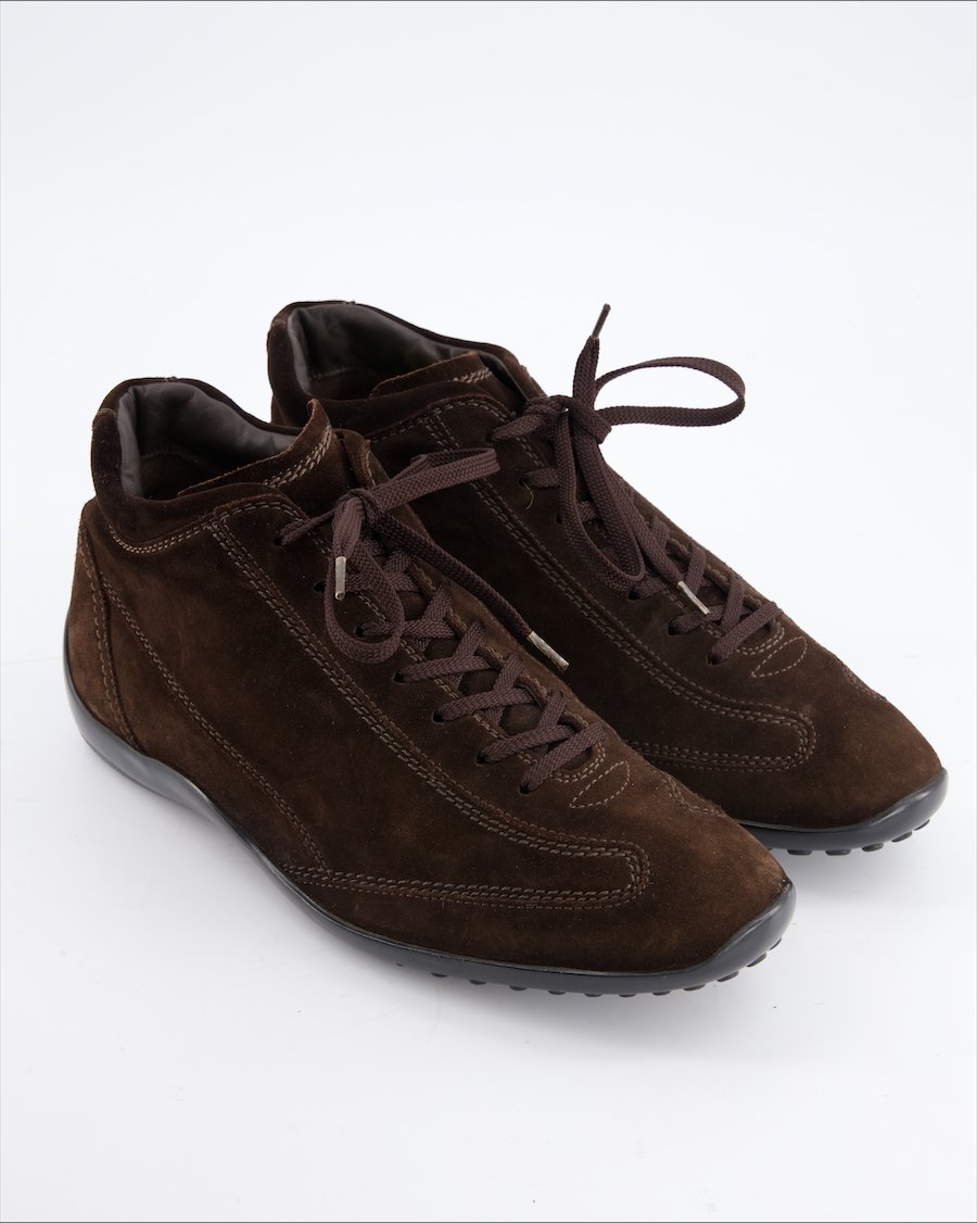 Tod's Flats Velvet Brown Eu 40