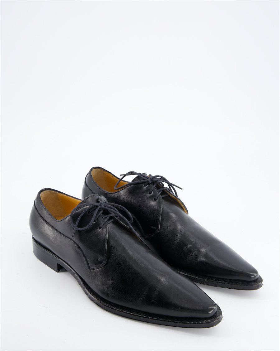Dolce & Gabbana Flats Leather Black Eu 39.5