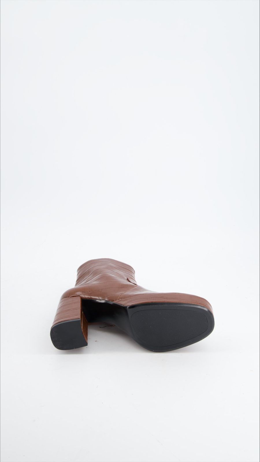 Mango Boots Leather Brown Eu 37 - immagine 5