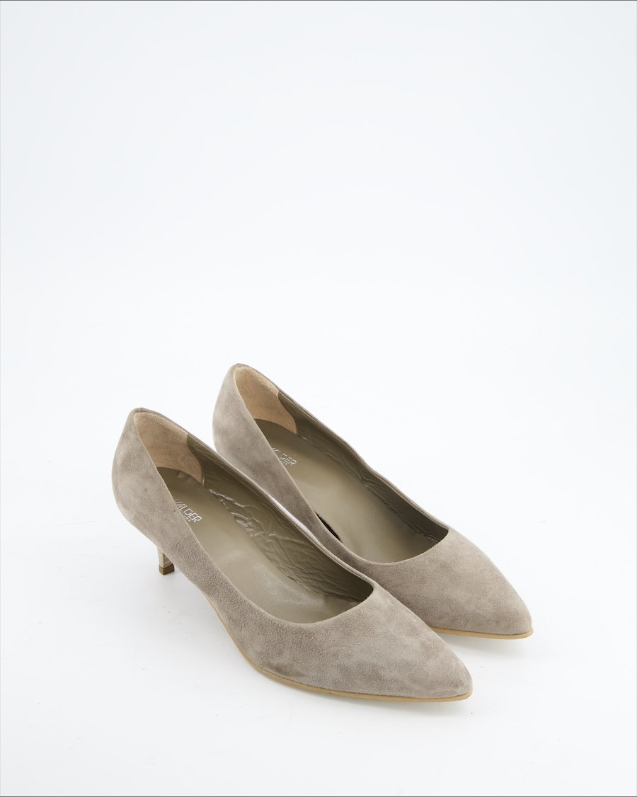 Walder Heels Velvet Grey Eu 39