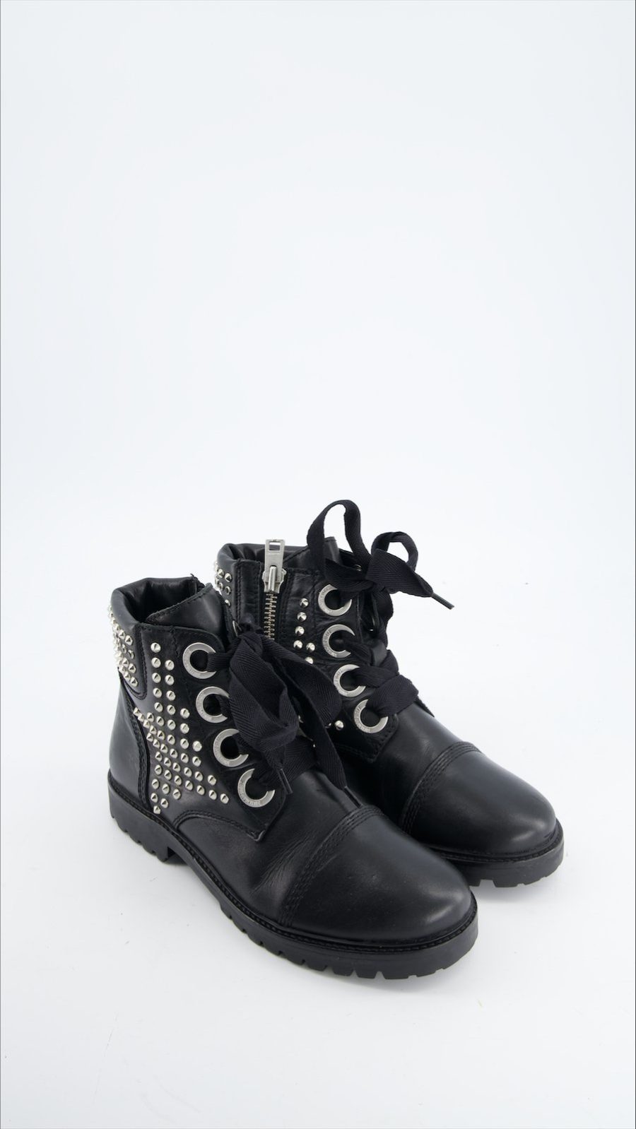 Zadig & Voltaire Boots Leather Black Eu 40