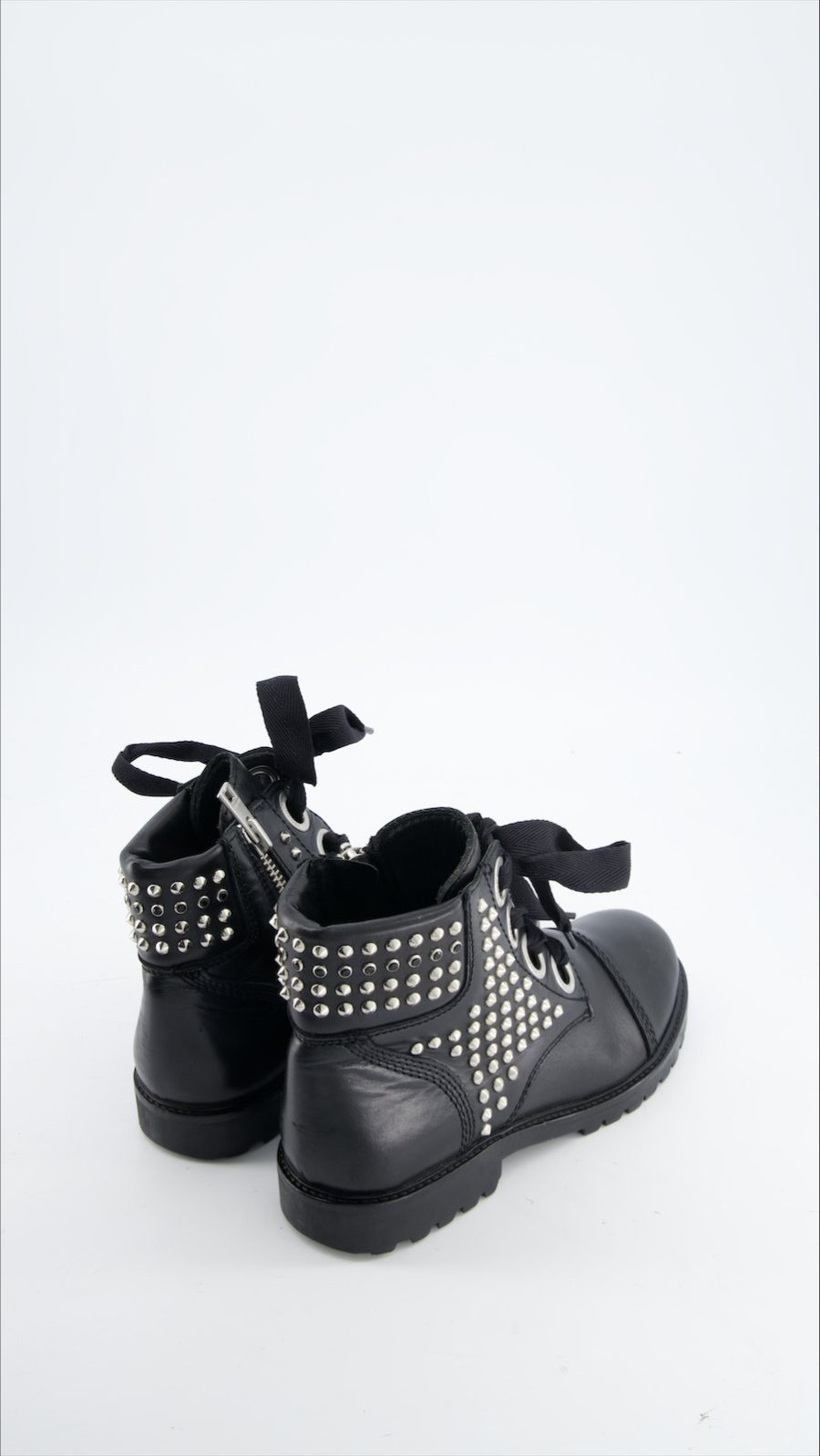 Zadig & Voltaire Boots Leather Black Eu 40 - immagine 3