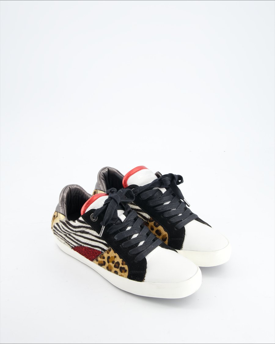 Zadig & Voltaire Trainers Leather White Eu 39