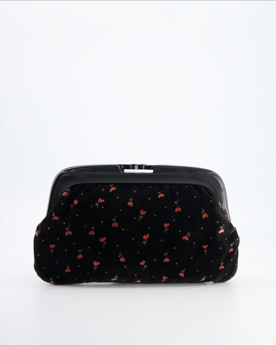 Non Signè/ Unsigned Clutch bag Velvet Black