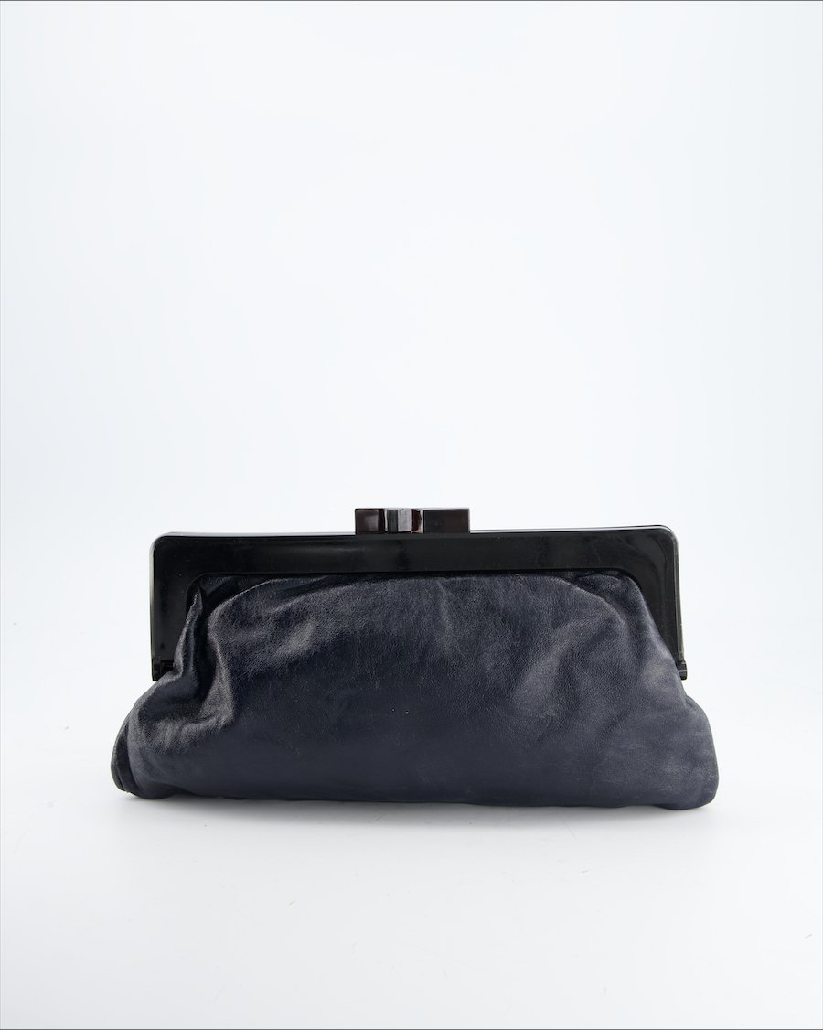 Non Signè / Unsigend Clutch bag Leather Black