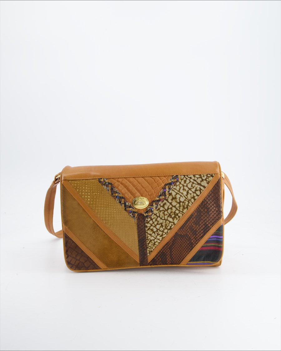 Non Signè / Unsigned Crossbody bag Leather Camel