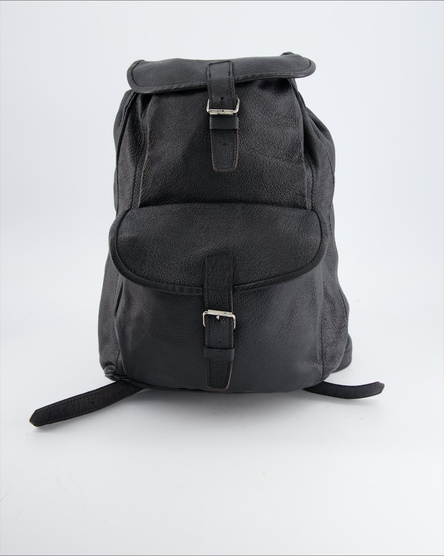 Non Signè / Unsigned Backpack Leather Black