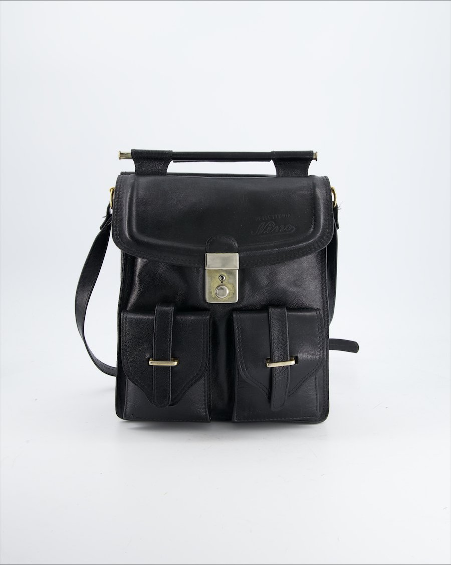 Non Signè / Unsigend Crossbody bag Leather Black