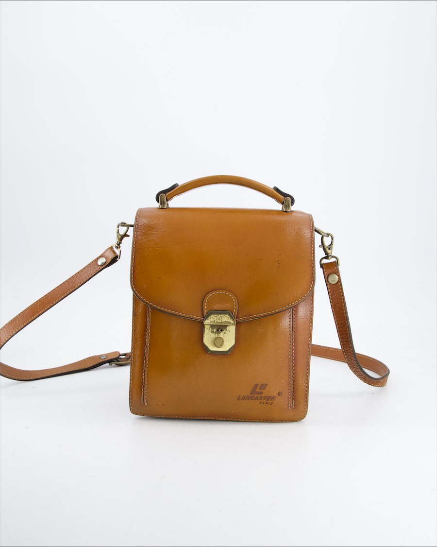 Lancaster Crossbody bag Leather Brown