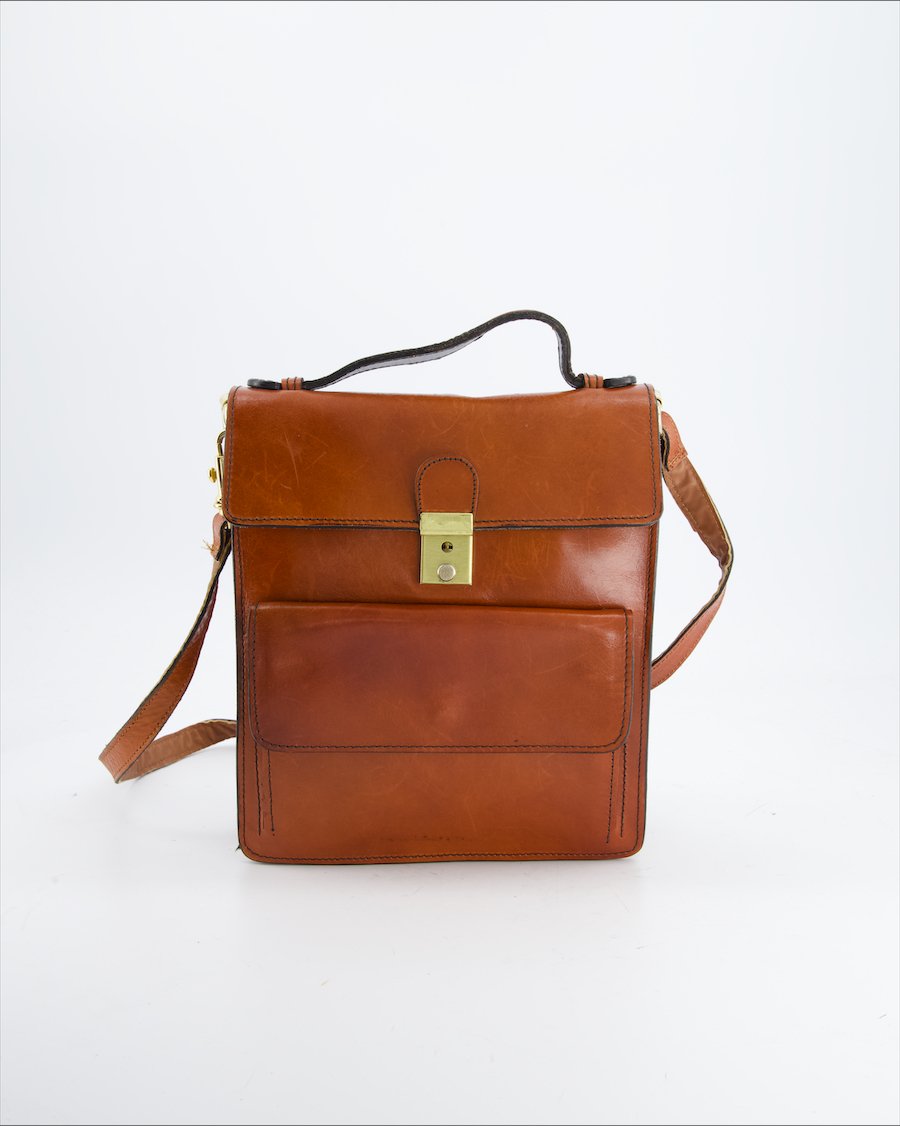 Non Signè / Unsigned Crossbody bag Leather Brown