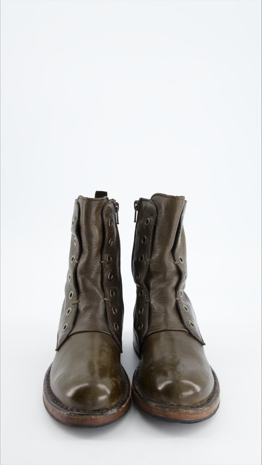 Moma Boots Leather Brown Eu 35 - immagine 4