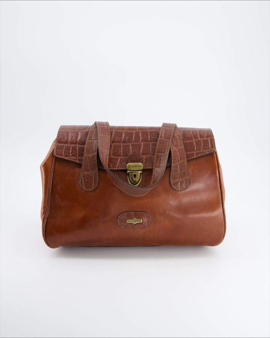El Campero Tote bag Leather Brown