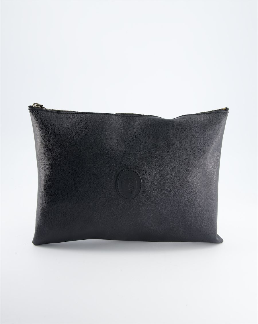 Trussardi Clutch bag Leather Brown