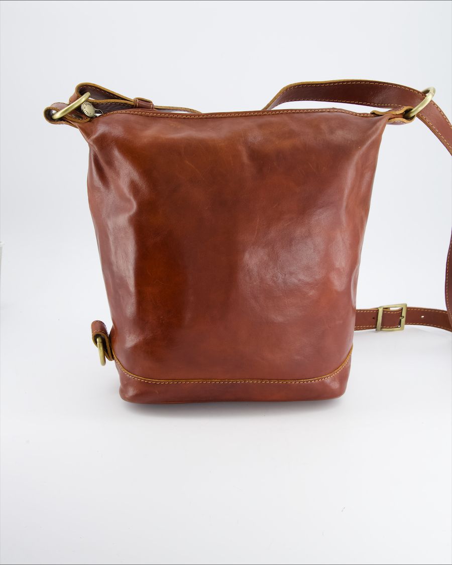 Non Signè / Unsigned Tote bag Leather Brown