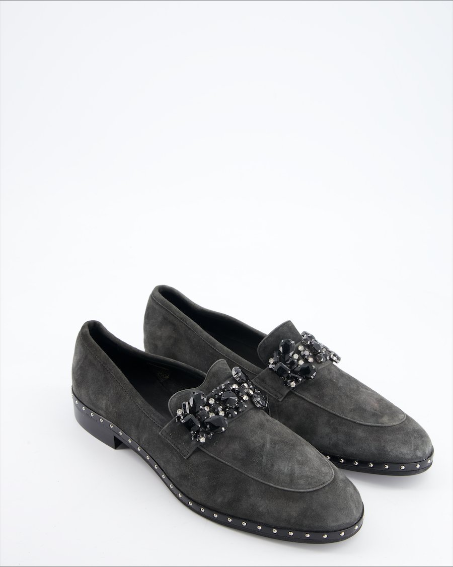 Pasito Flats Velvet Anthracite Eu 42