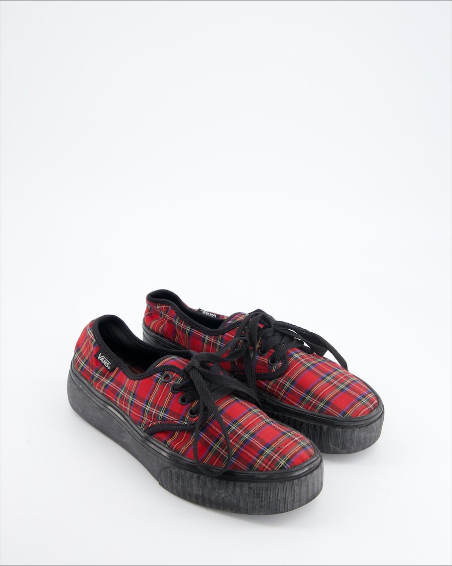 Vans Trainers Cloth Red Eu 38.5