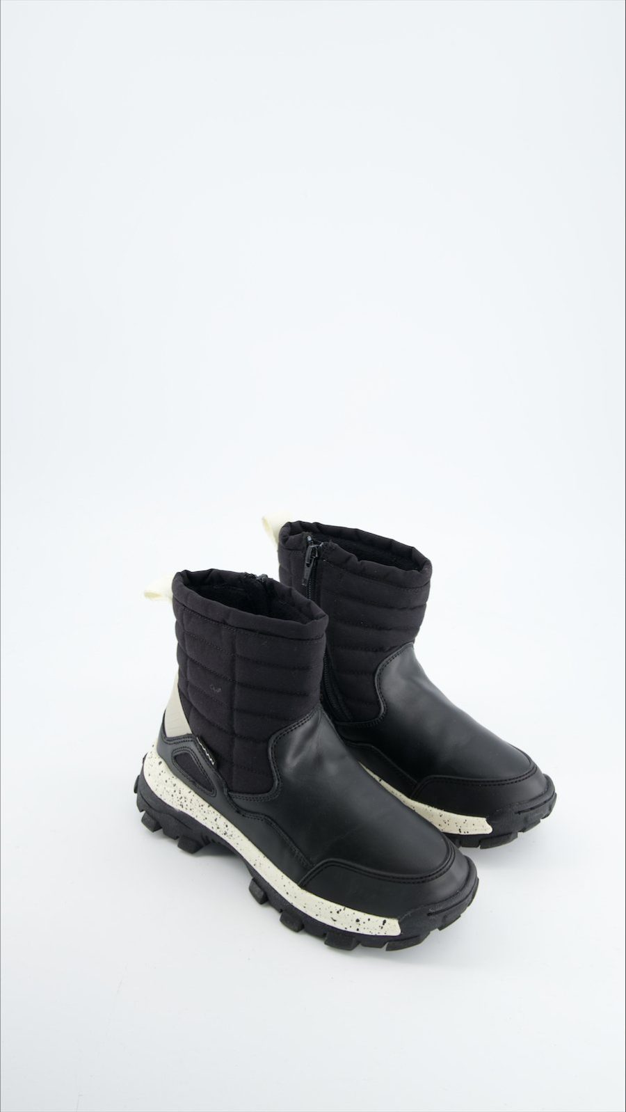 Zara Boots Leather Black Eu 36
