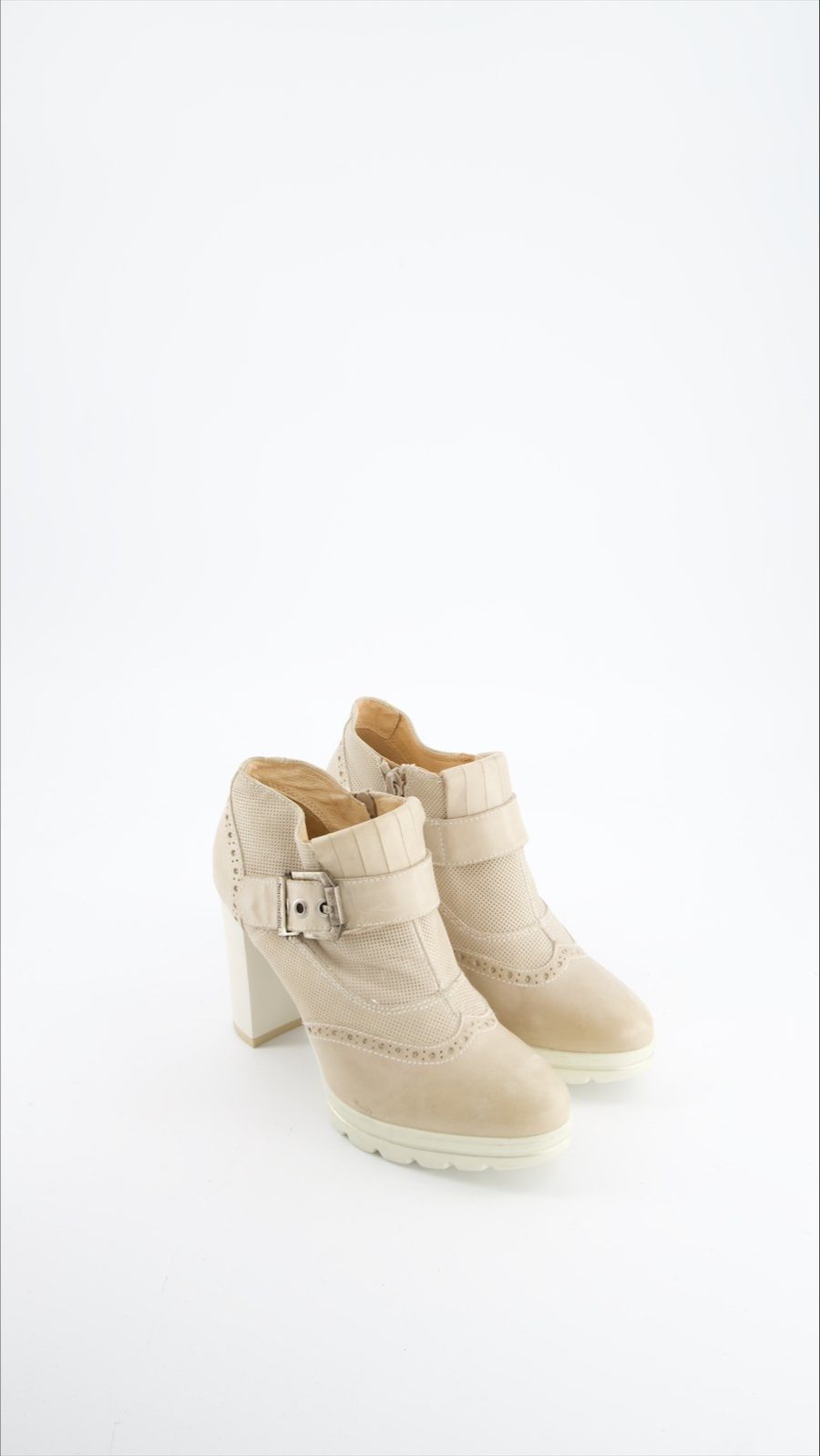 Nero Giardini Heels Leather Beige Eu 36