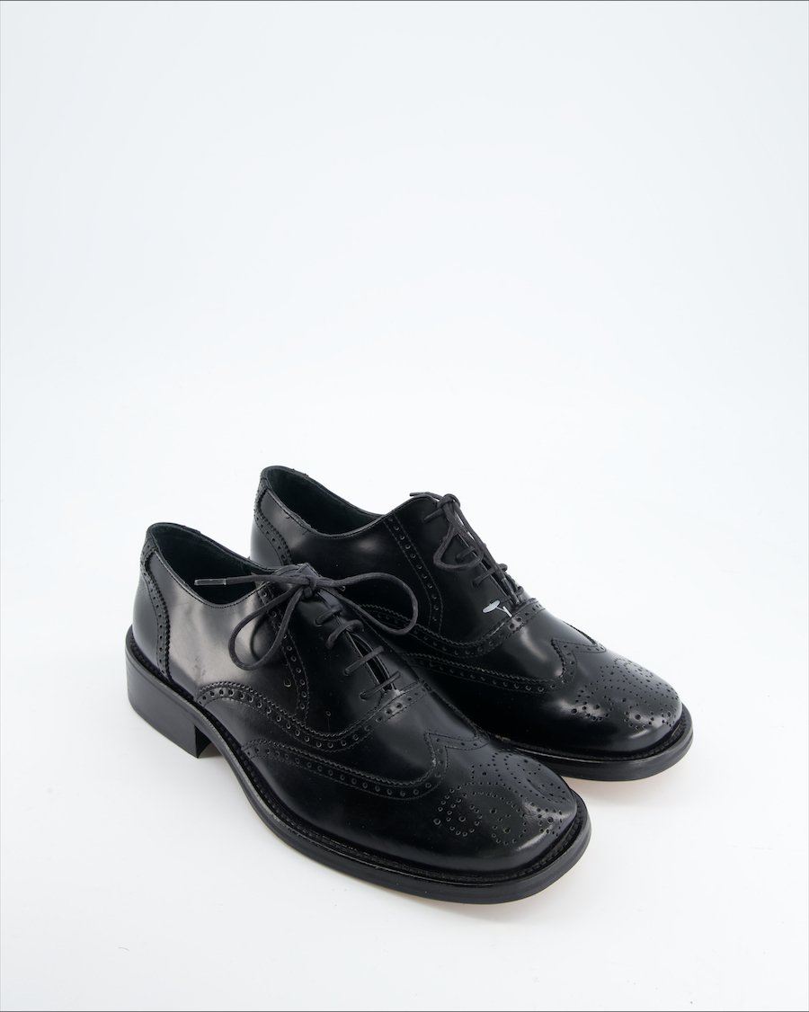 Alba Moda Flats Leather Black Eu 43