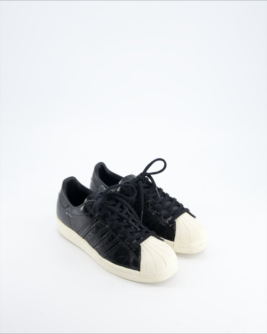 Adidas Trainers Leather Black Eu 36.5