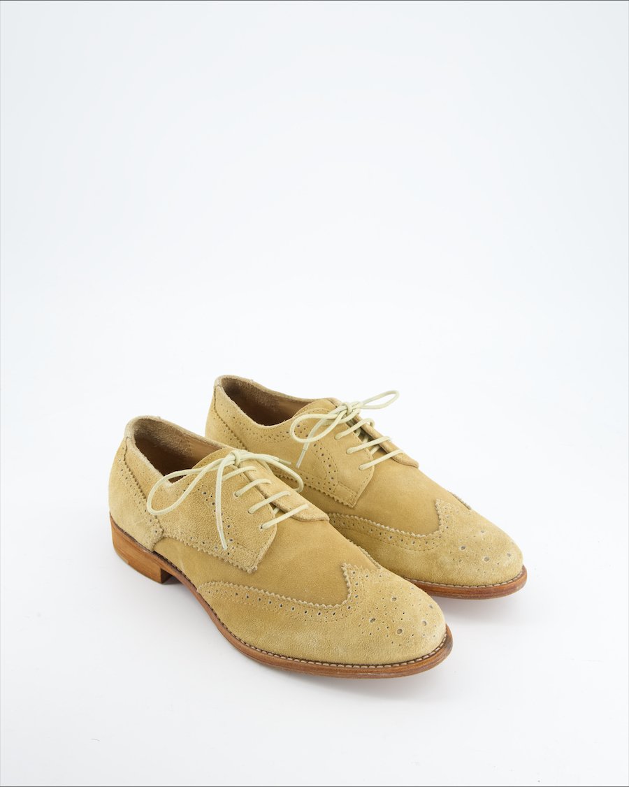 Mango Flats Velvet Camel Eu 42