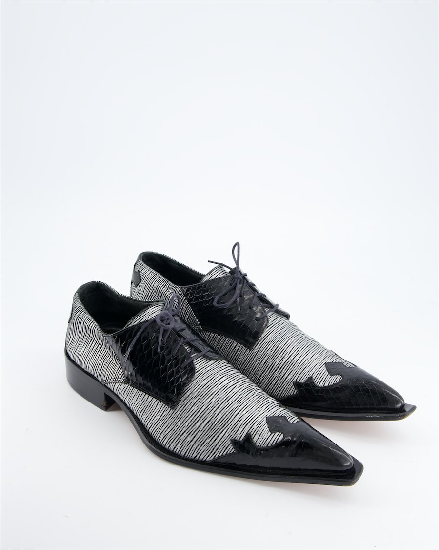 Fertini Flats Leather Black Eu 44