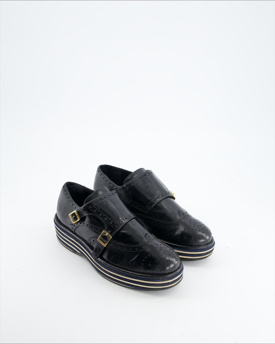 Paloma Barcelo Flats Leather Black Eu 36