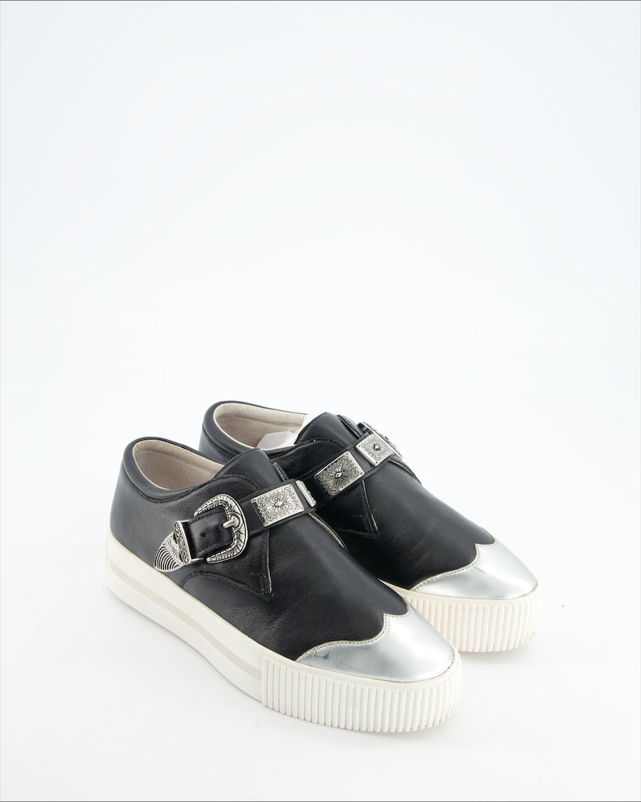 Ash Trainers Leather Black Eu 36