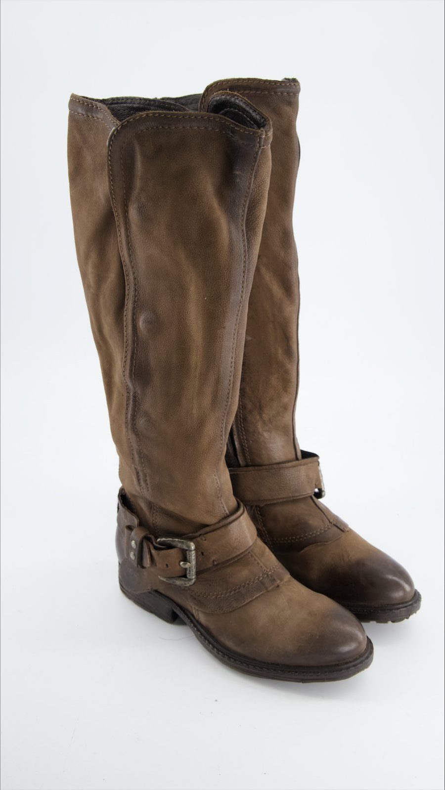 Airstep Boots Leather Brown Eu 36