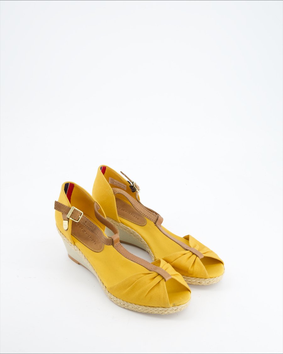 Tommy Hilfiger Heels Cloth Yellow Eu 36