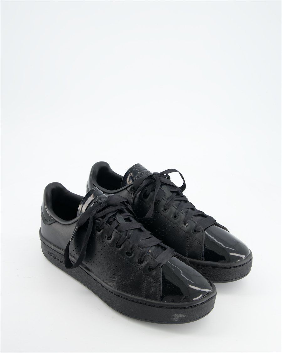 Adidas Trainers Leather Black Eu 42