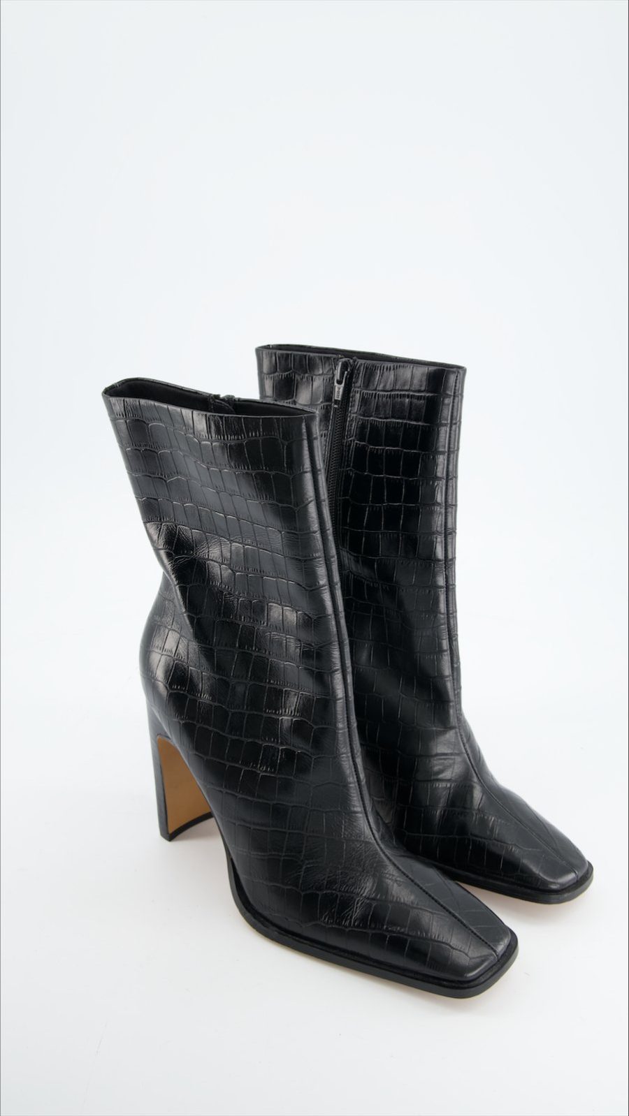 Asos Boots Leather Black Eu 39