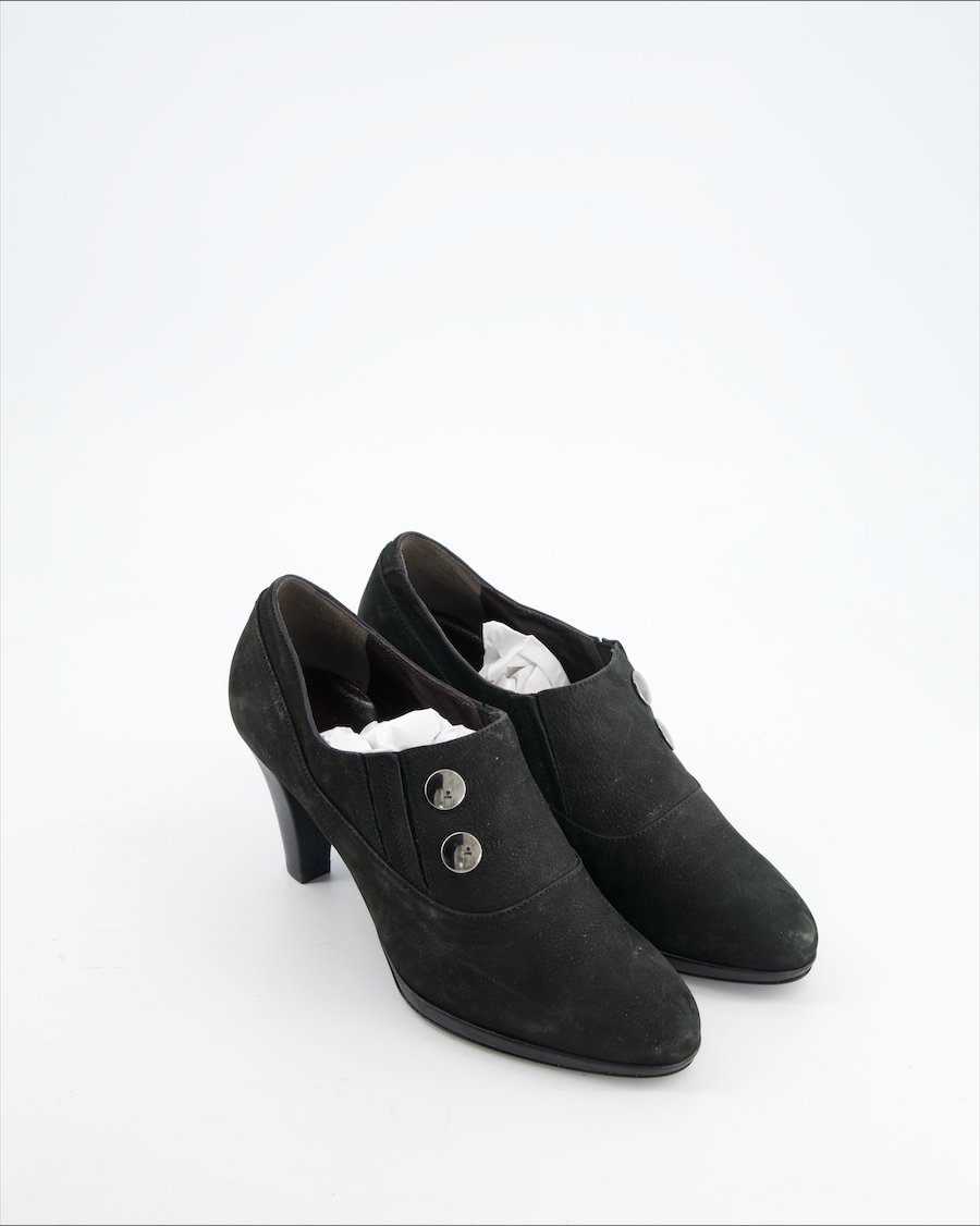 Cinzia Valle Heels Velvet Black Eu 36