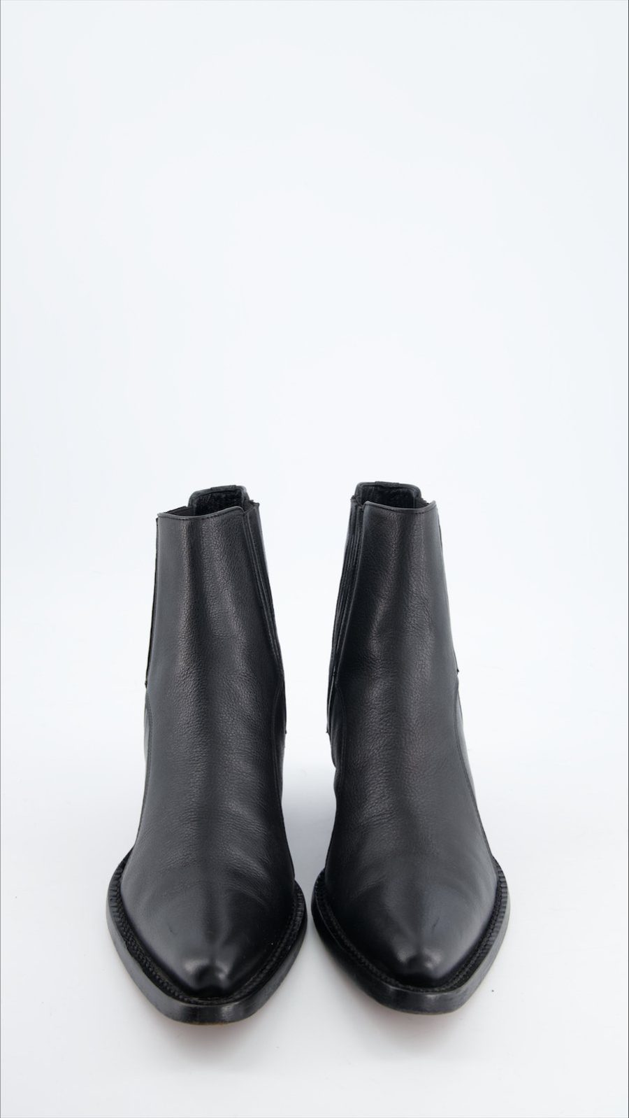 Saxone Boots Leather Black Eu 40 - immagine 4