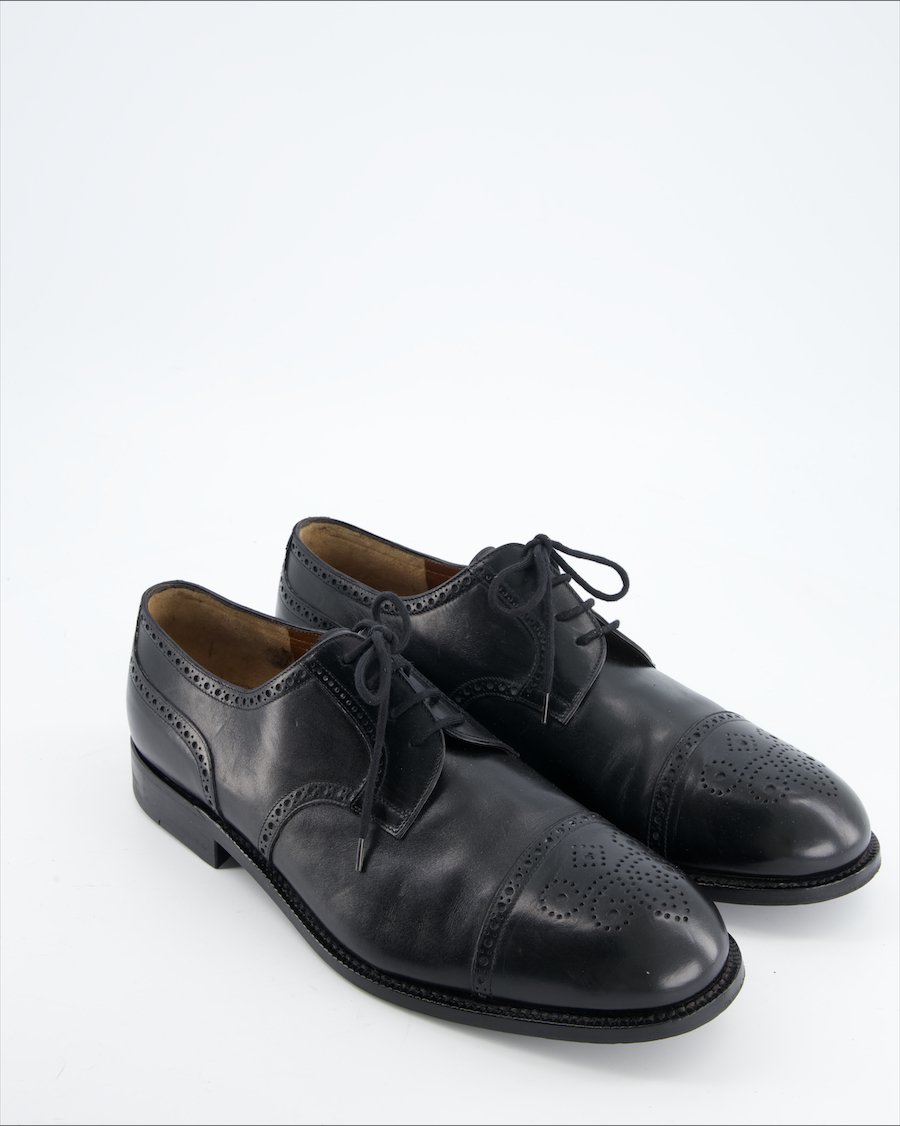 Fratelli Rossetti Flats Leather Black Eu 45.5