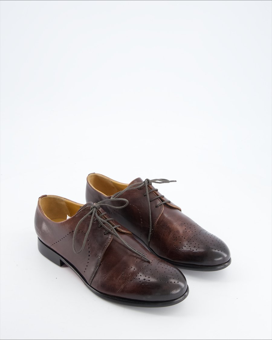 Melvin & Hamilton Flats Leather Brown Eu 37