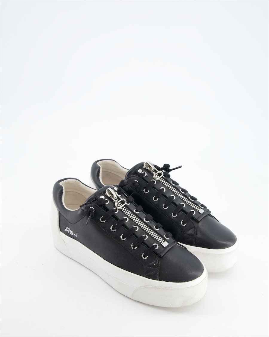Ash Trainers Leather Black Eu 38