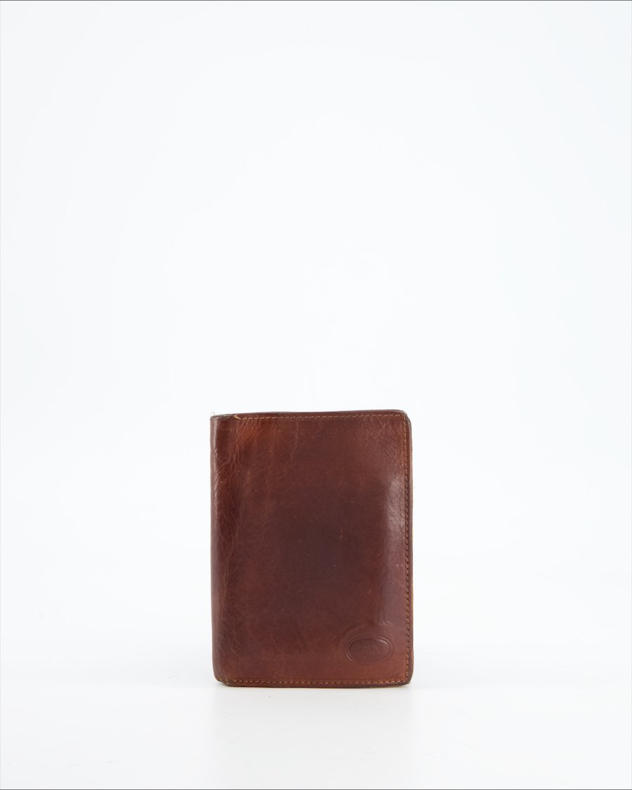 The Bridge Wallet Leather Brown