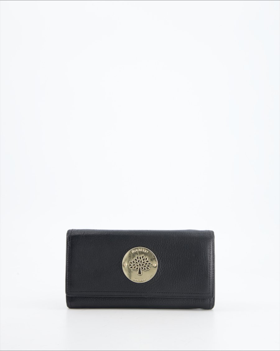 Mulberry Wallet Leather Anthracite